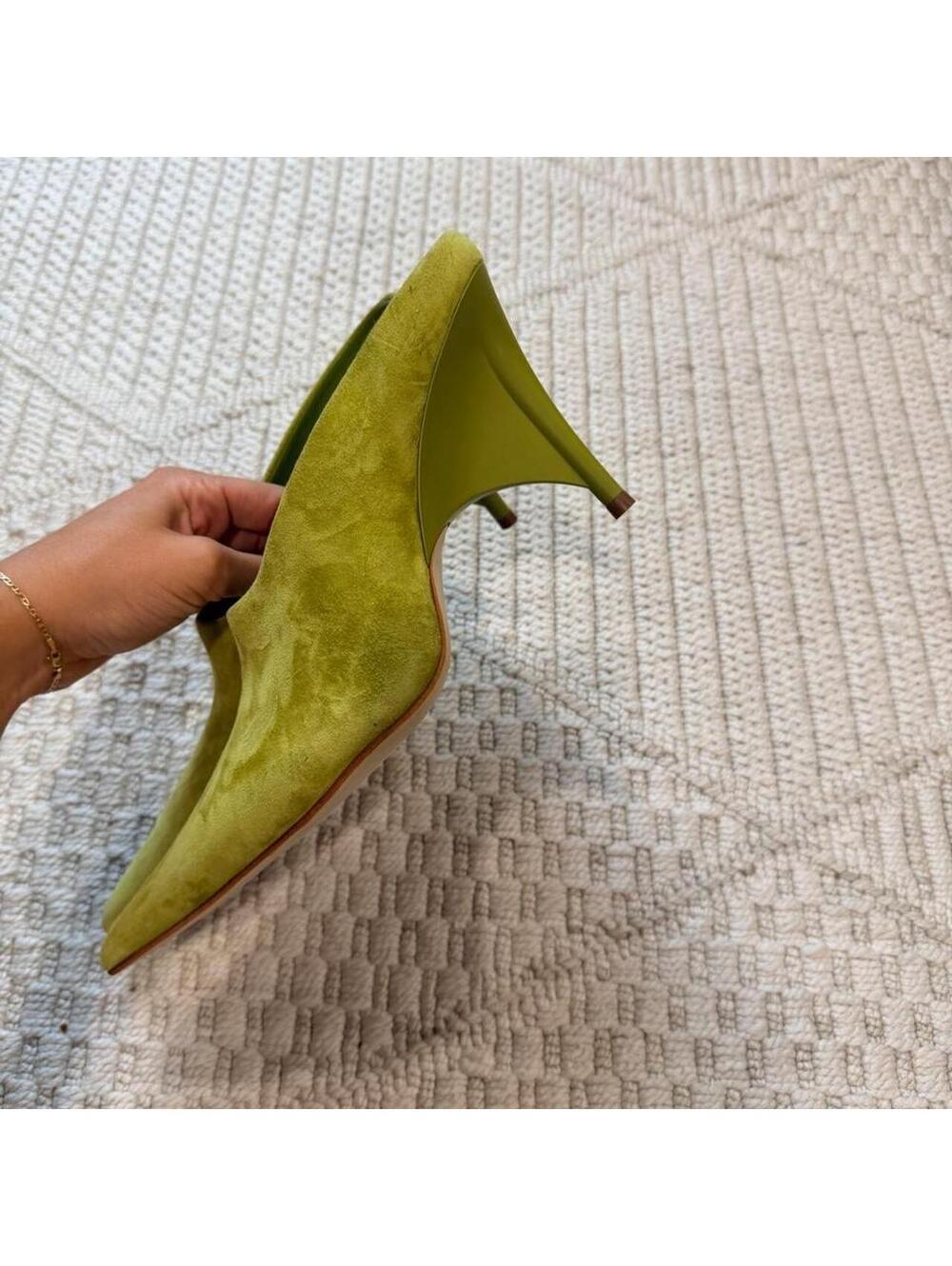 SOLD Jeffrey Campbell Vader Pointed Toe Mule - Picture 6 of 8